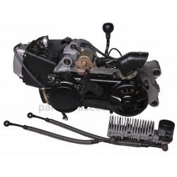 Двигатель в сборе 4Т 157QMJ (GY6) 149,5см3 (реверс, масл. радиатор, ручной стартер) ATV150